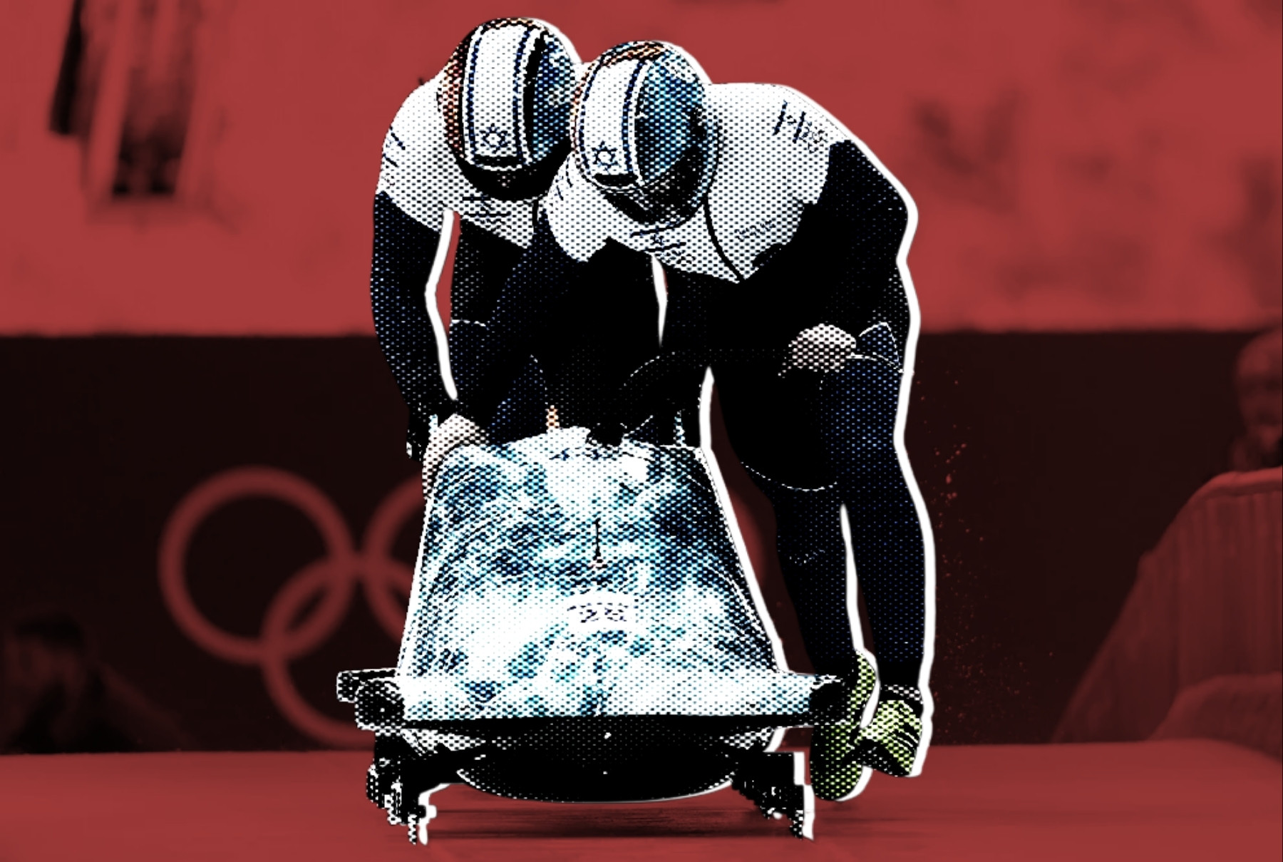 Israeli Bobsled Team Celebrates Olympic Attempt