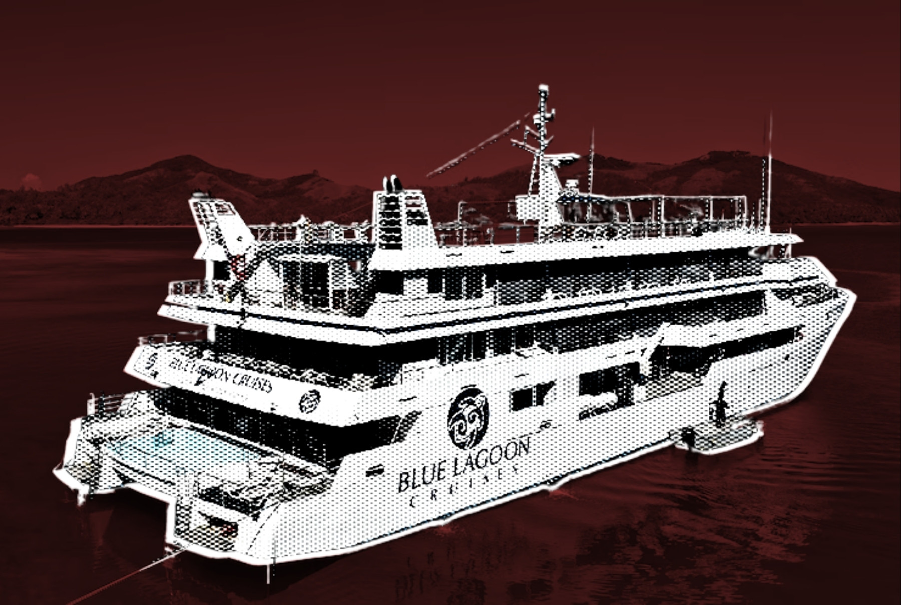 Cruise Ship Runs Aground Near 'Cast Away' Island.